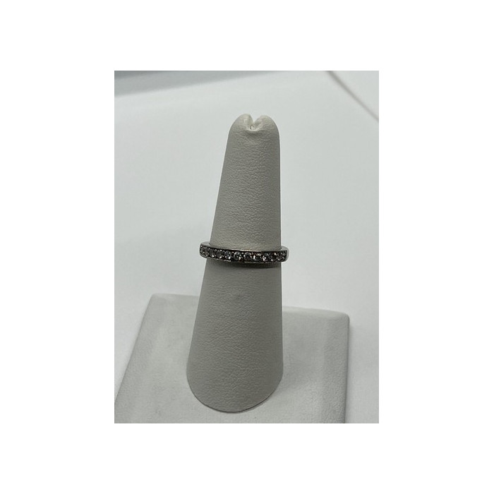 925 Sterling Silver & CZ Ring Size 6