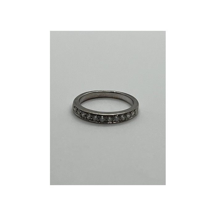 925 Sterling Silver & CZ Ring Size 6