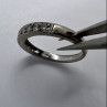 925 Sterling Silver & CZ Ring Size 6