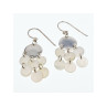 925 STERLING SILVER MOTHER OF PEARL EARRINGS