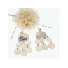 925 STERLING SILVER MOTHER OF PEARL EARRINGS