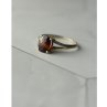 925 Sterling Silver Garnet Ring Size 7