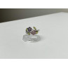 925 Sterling Silver Amethyst, Morganite, Peridot & CZ 