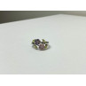 925 Sterling Silver Amethyst, Morganite, Peridot & CZ 