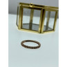 925 Sterling Silver Gold Plated Band Ring Size 10