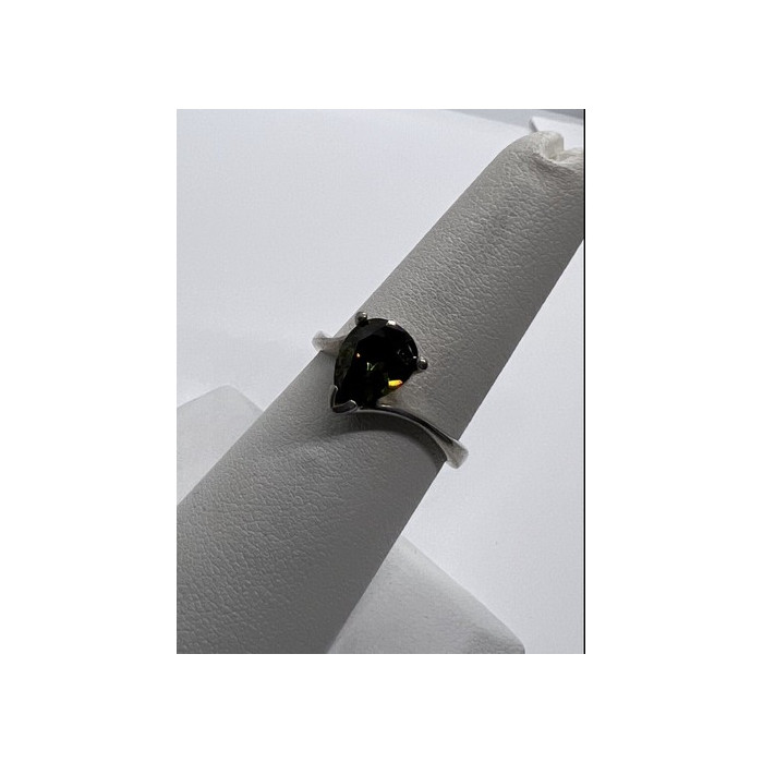 925 Sterling Silver CZ Ring Size 6.5