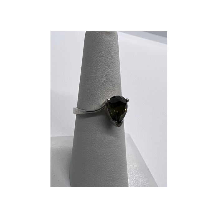 925 Sterling Silver CZ Ring Size 6.5