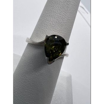 925 Sterling Silver CZ Ring Size 6.5