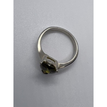 925 Sterling Silver CZ Ring Size 6.5