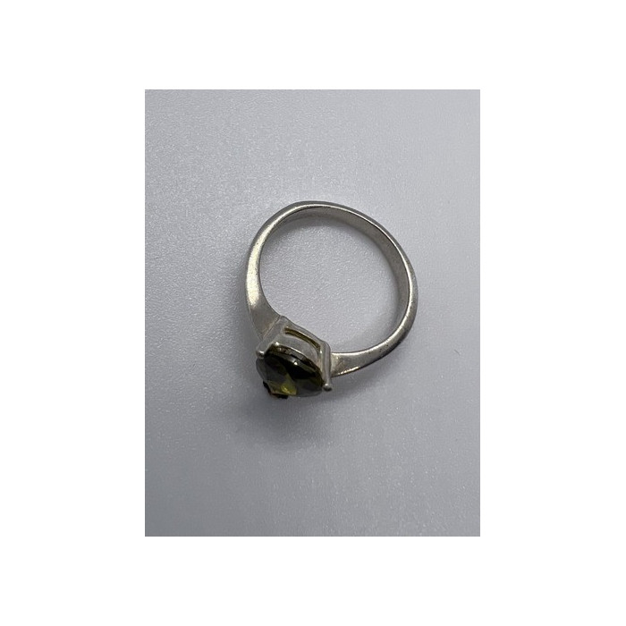 925 Sterling Silver CZ Ring Size 6.5