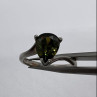 925 Sterling Silver CZ Ring Size 6.5