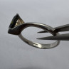 925 Sterling Silver CZ Ring Size 6.5