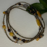 Silpada 925 Sterling Silver Serpentine Boho Necklace Length 60 Inch