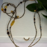 Silpada 925 Sterling Silver Serpentine Boho Necklace Length 60 Inch