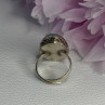 Vintage 925 Sterling Silver Turquoise Ring Size-Able