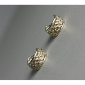925 Sterling Silver Openwork Earrings
