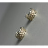 925 Sterling Silver Openwork Earrings