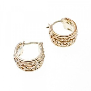 925 Sterling Silver Openwork Earrings