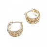 925 Sterling Silver Openwork Earrings