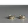 925 Sterling Silver Openwork Earrings