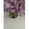 925 Sterling Silver Garnet Amethyst Citrine Peridot Ring Size 9