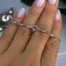 Vintage 925 Sterling Silver Necklace Length 18 Inch