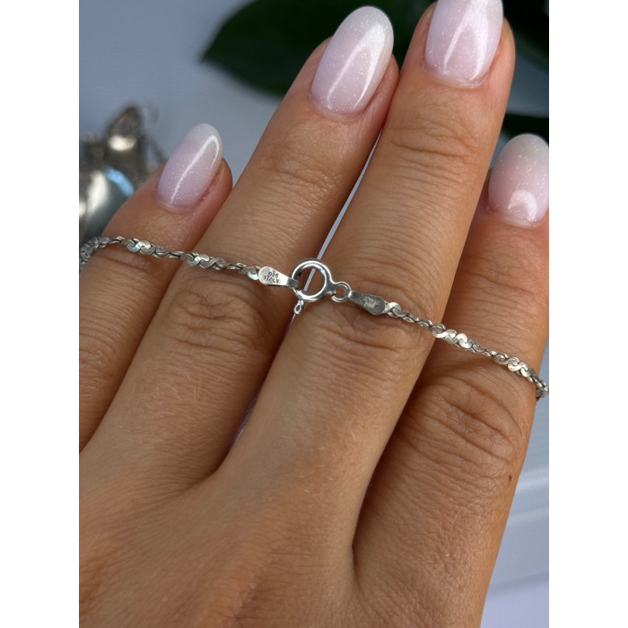 Vintage 925 Sterling Silver Necklace Length 18 inch