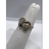 925 Sterling Silver Sapphire Ring Size 4.5
