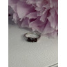 925 Sterling Silver Garnet Ring Size 8