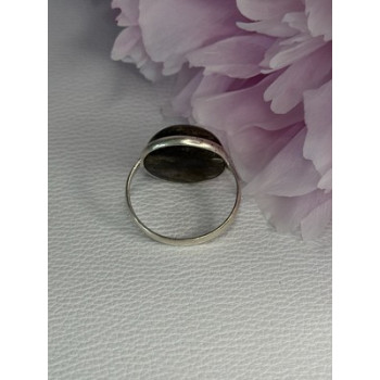 Vintage 925 Sterling Silver Labradorite Ring Size 7
