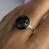 Vintage 925 Sterling Silver Labradorite Ring Size 7