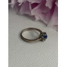 925 Sterling Silver Star Sapphire Ring Size 6.5