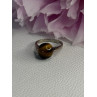 925 Sterling Silver Tiger's Eye Ring Size 5
