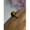 925 Sterling Silver Tiger's Eye Ring Size 5