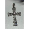 925 Sterling Silver CZ Cross