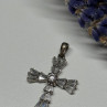 925 Sterling Silver CZ Cross