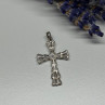 925 Sterling Silver CZ Cross