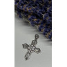 925 Sterling Silver CZ Cross
