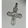 925 Sterling Silver CZ Cross