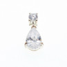 925 Sterling Silver CZ 