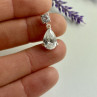 925 Sterling Silver CZ 