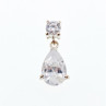 925 Sterling Silver CZ 
