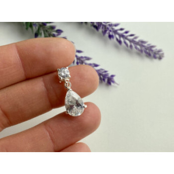 925 Sterling Silver CZ 