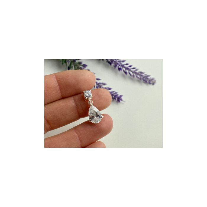 925 Sterling Silver CZ 