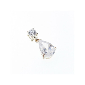 925 Sterling Silver CZ 