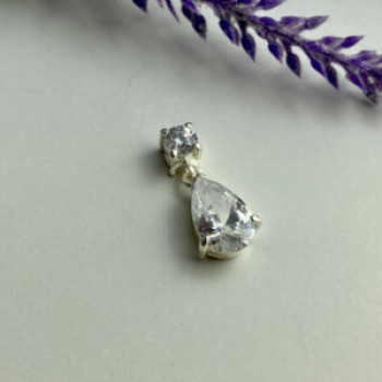 925 Sterling Silver CZ 