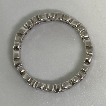 925 Sterling Silver CZ Ring Size 7