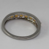 925 Sterling Silver CZ Ring Size 8