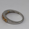 925 Sterling Silver CZ Ring Size 8