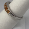 925 Sterling Silver CZ Ring Size 8
